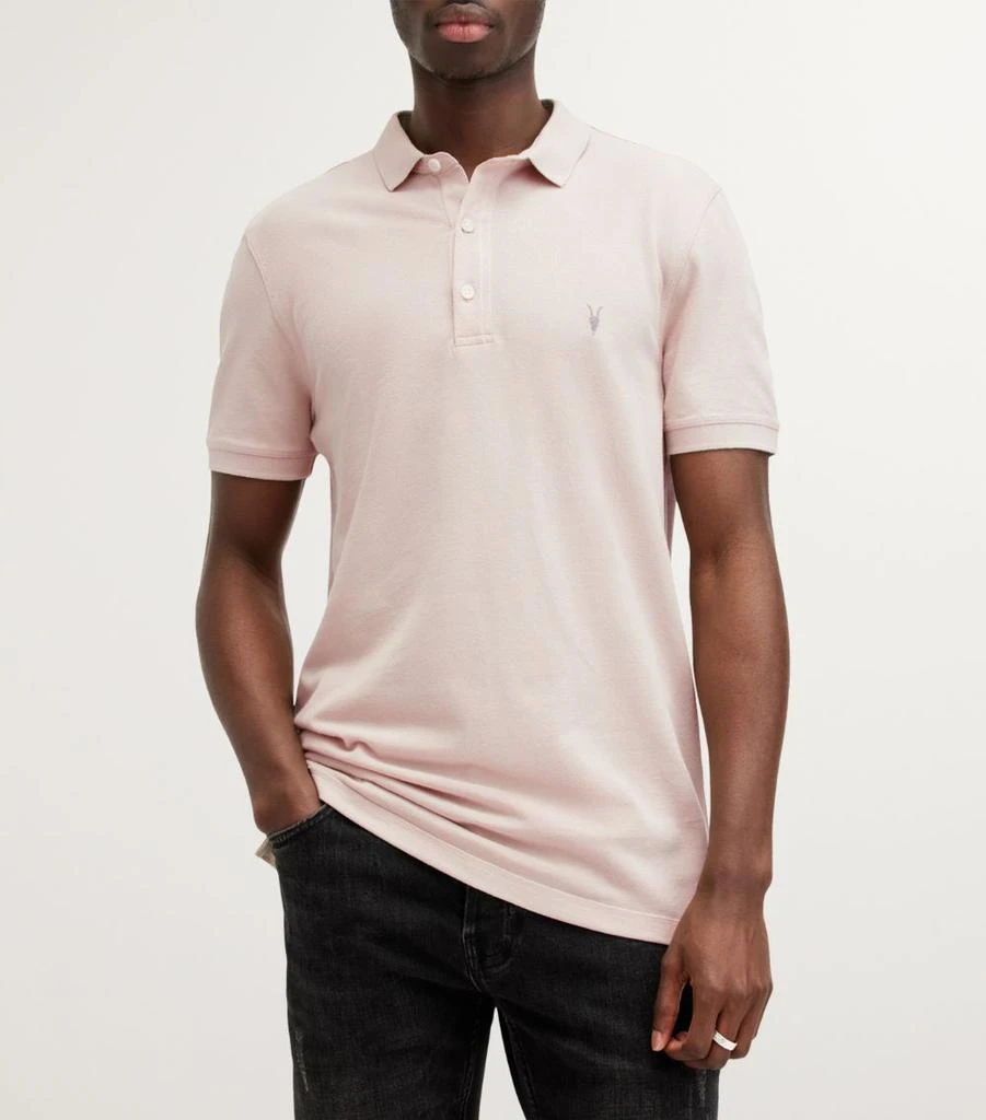 ALL SAINTS Organic Cotton Reform Polo Shirt 3