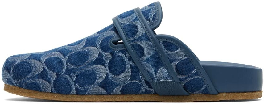 Coach Blue Blake Clogs 3
