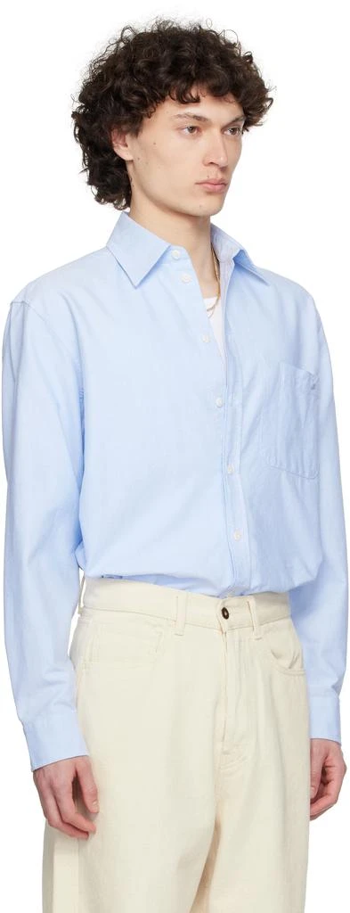 Merz b. Schwanen Blue SHIRT11OX Oxford Shirt 2