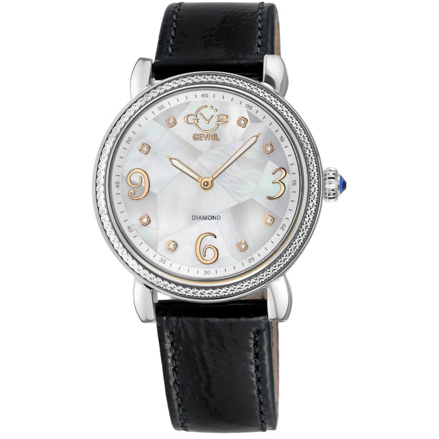 Gevril Ravenna Mother of Pearl Dial Ladies Watch 12610