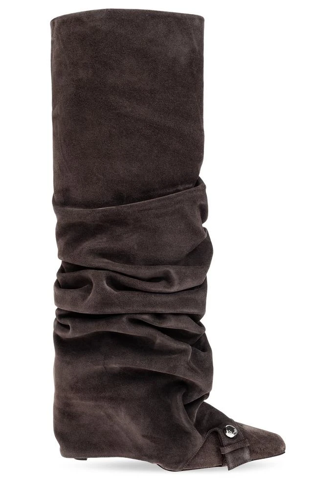 The Attico The Attico Juno Draped Detailed Boots 1