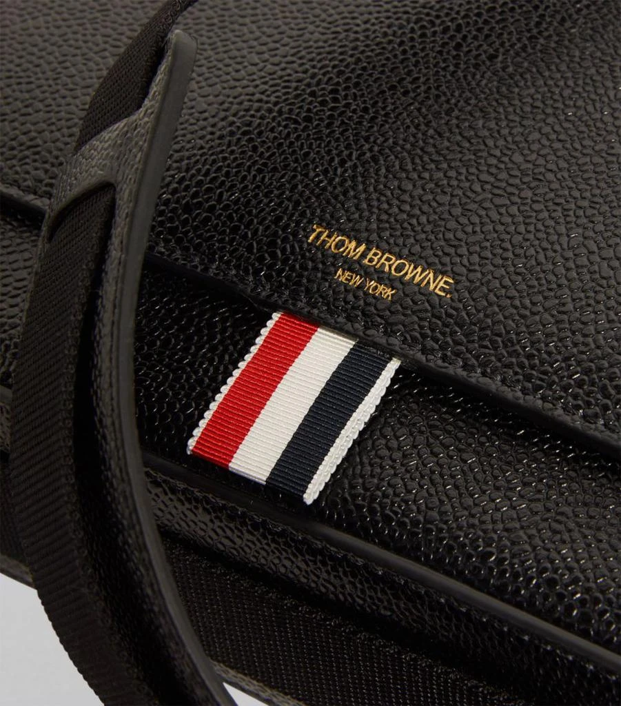 Thom Browne Pebbled Leather Reporter Bag 6