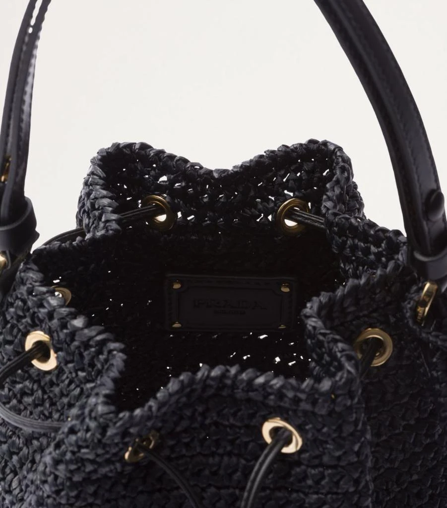 Prada Woven Re-Edition 2005 Bucket Bag 8