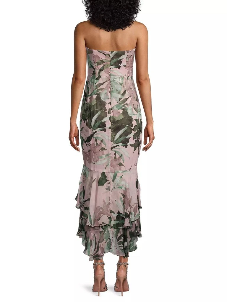 Katie May Cece Ruffled Floral Gown 5