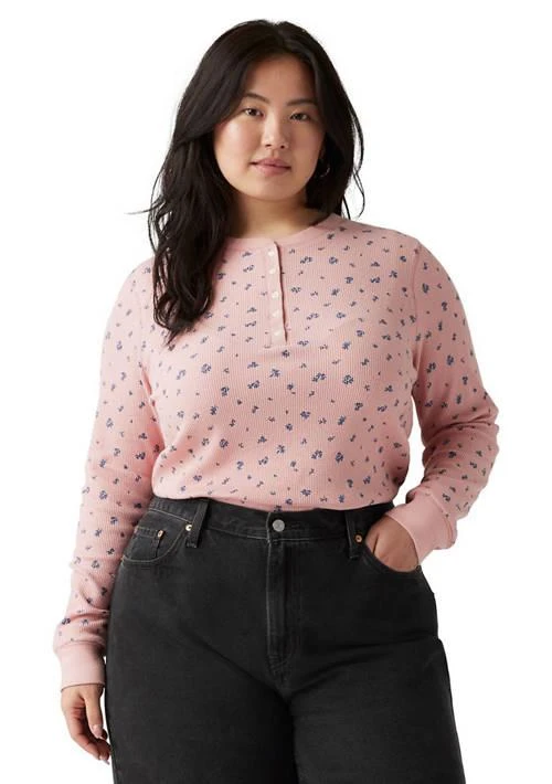 Levi's S Plus Size Jakob Henley Shirt 1