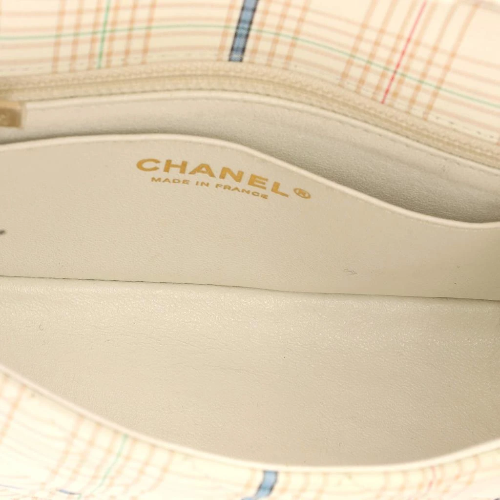 Chanel Classic Single Flap Bag Quilted Printed Calfskin Mini 6