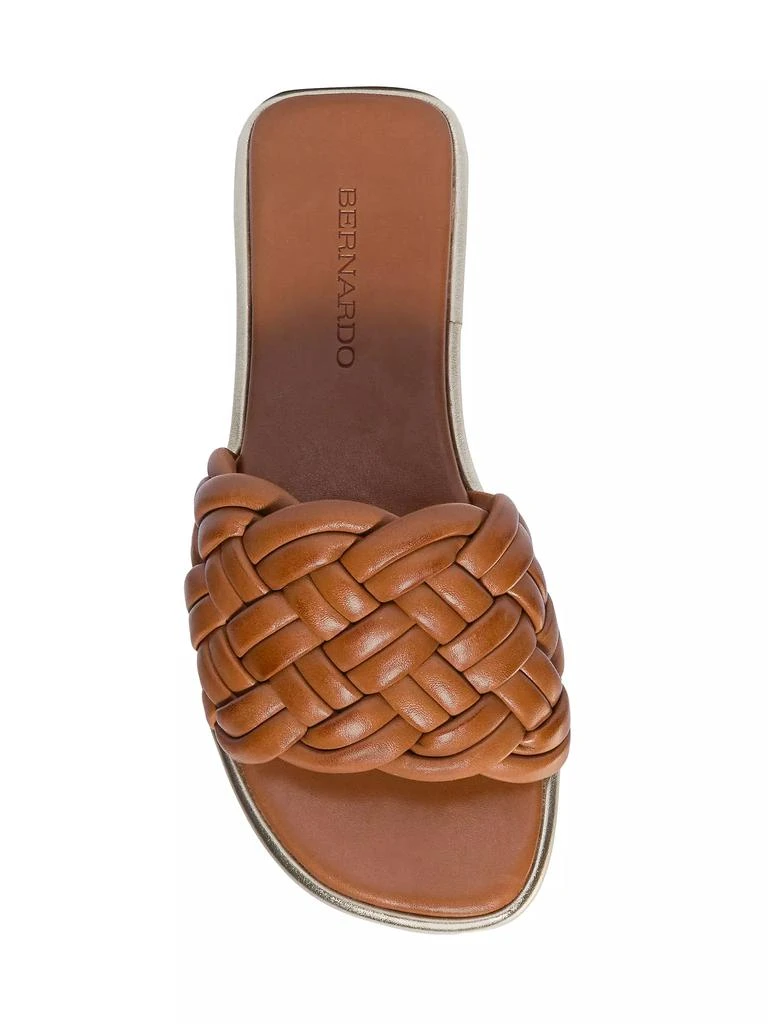 Shop Troy Leather Woven Sandals on Sale at BeyondStyle – Get  display picture 1
