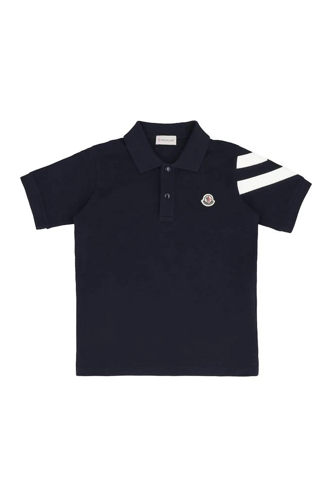 Moncler Cotton Piqué Polo Shirt 1