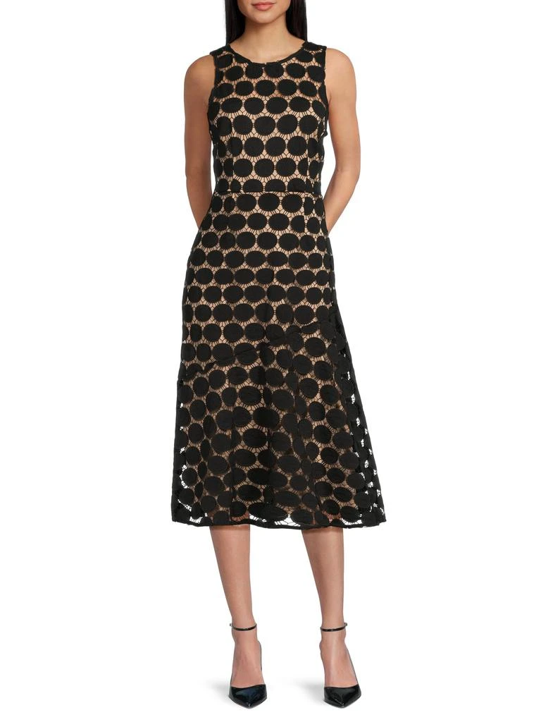Dot Lace Midi-Dress  On Sale Now with Up to 68% Off | Discover Exclusive  Deals & Savings at BeyondStyle  Authentic Sam Edelman Women's|a-line| dresses|women's apparel|women's|fit & flare with Limited-Time Discounts,  Free