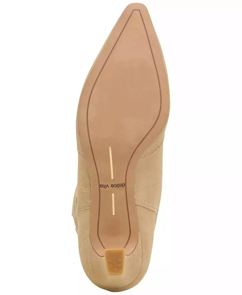 Dolce Vita Women's Tavla Stitched Pointed-Toe Western Boots 5