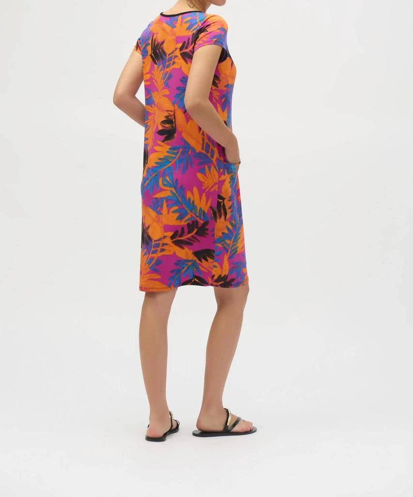 JOSEPH RIBKOFF Joseph Ribkoff - Tropical Print T-shirt Dress 2