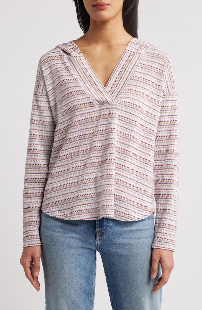 Bobeau Stripe Hoodie