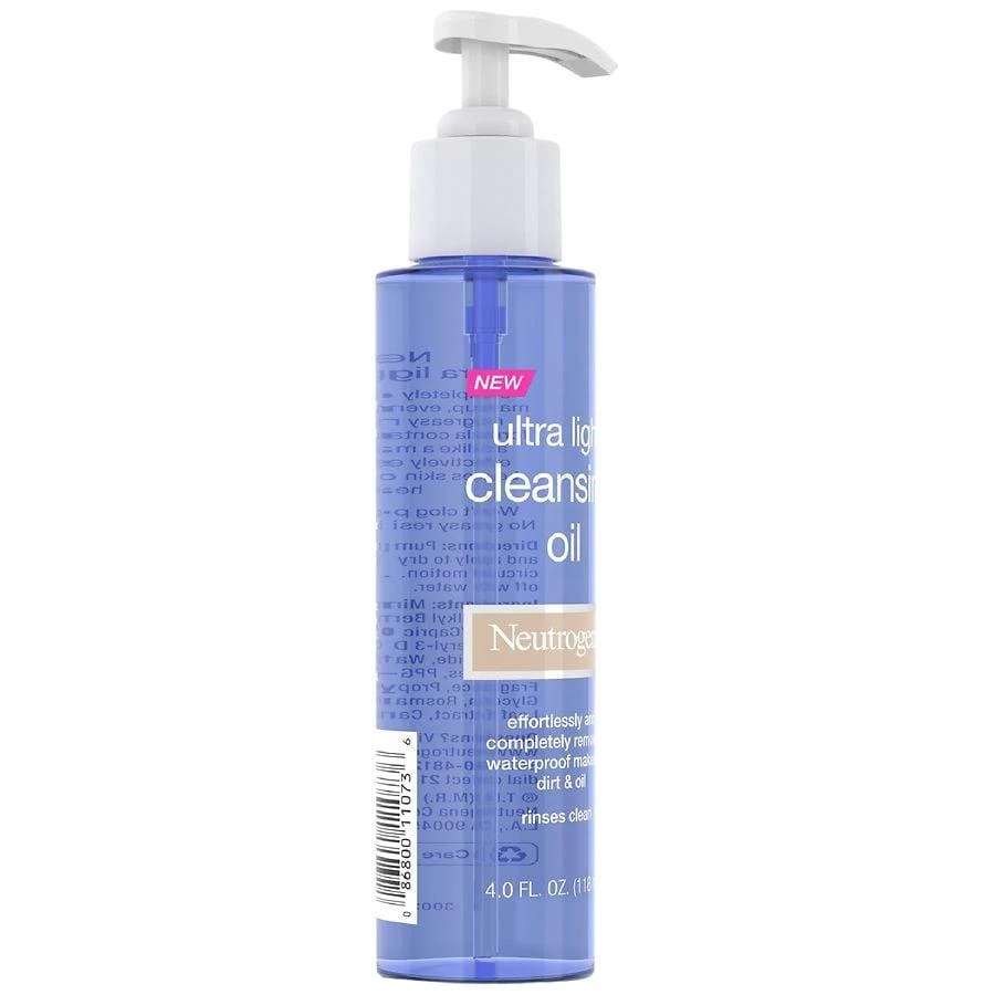 Neutrogena Ultra Light Face Cleansing Oil & Makeup Remover 3