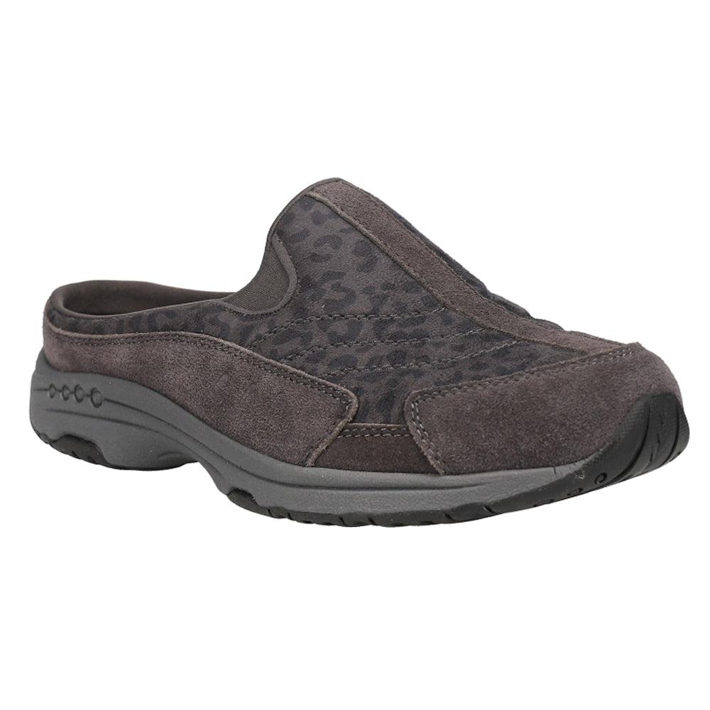 Easy Spirit Traveltime Leopard Mule Sneakers