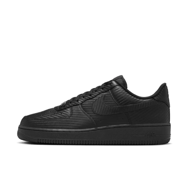 NIKE Air Force 1 Low Black Carbon Fiber 2