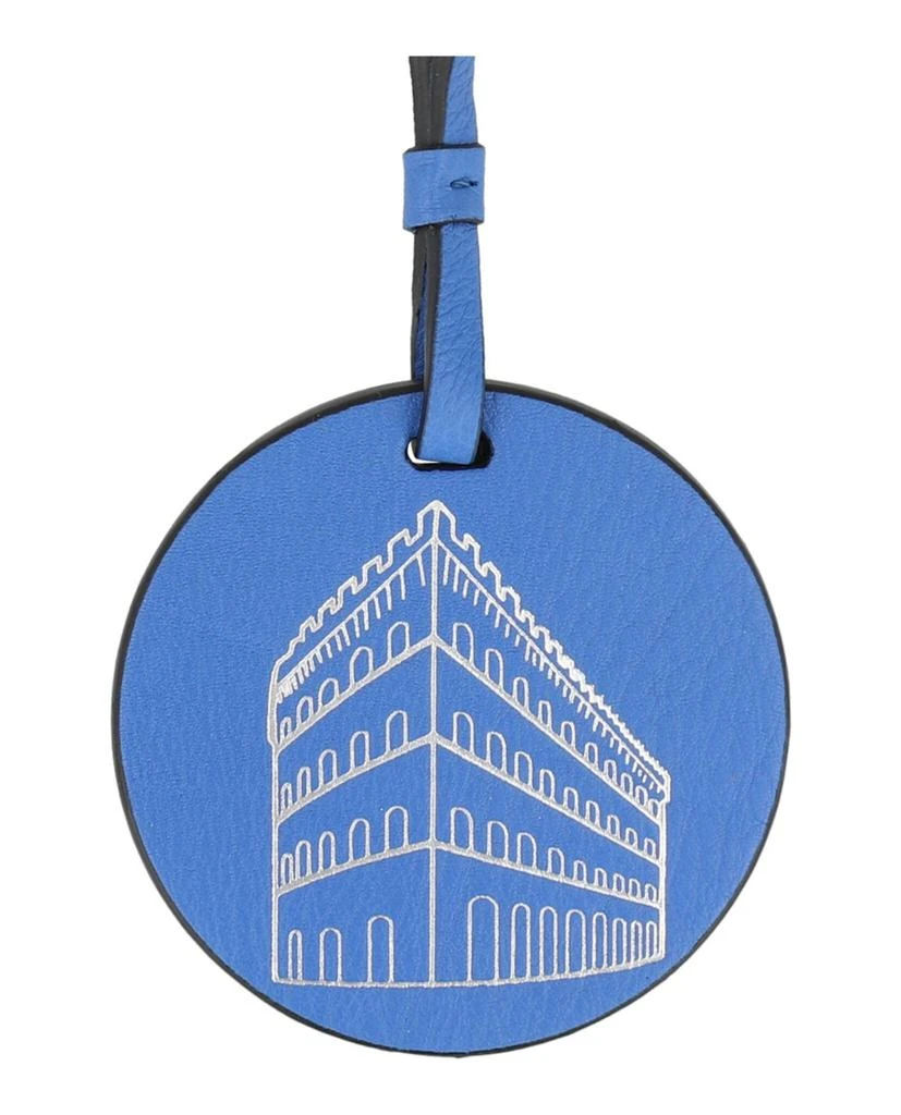 Salvatore Ferragamo Embossed Palazzo Spini Feroni Leather Charm 3