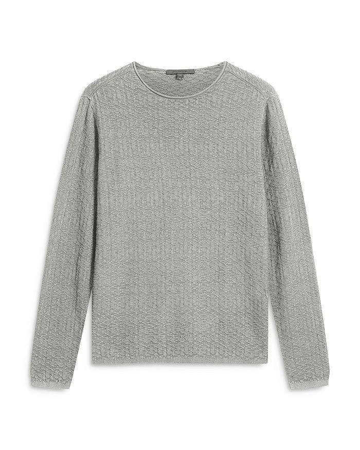 John Varvatos Riley Textured Crewneck Sweater 6