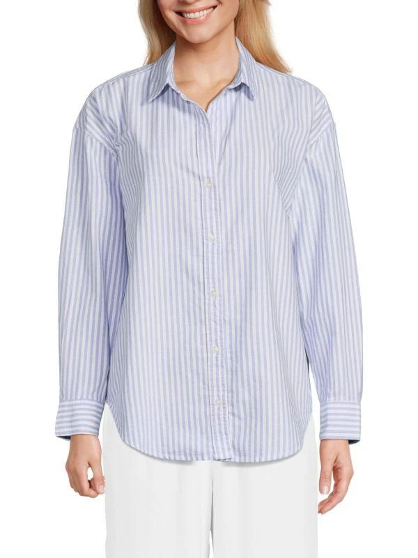 Beach Lunch Lounge Sydney Striped Shirt 1
