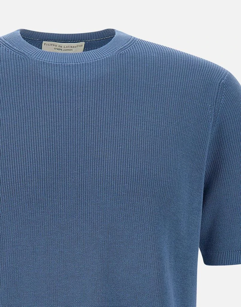 FILIPPO DE LAURENTIIS Cotton crepe sweater 4