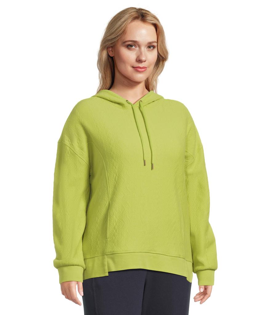 Mod-o-doc Long Sleeve Quilted Oversized Hoodie