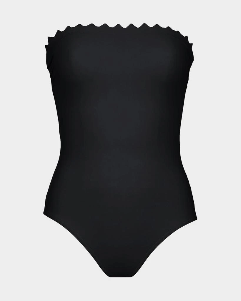 Karla Colletto Ines Bandeau One-Piece Swimsuit with Shelf Bra 1