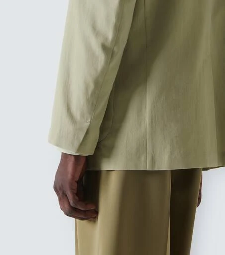AURALEE Cotton and silk blazer 6