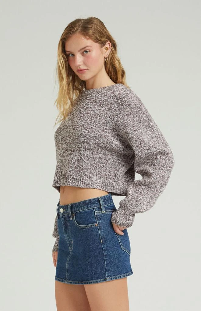 PacSun Stretch Dark Indigo Mid Rise Denim Mini Skirt 4