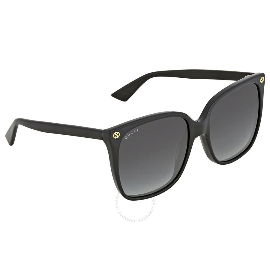 Gucci Grey Gradient Cat Eye Ladies Sunglasses GG0022S 001 57 3