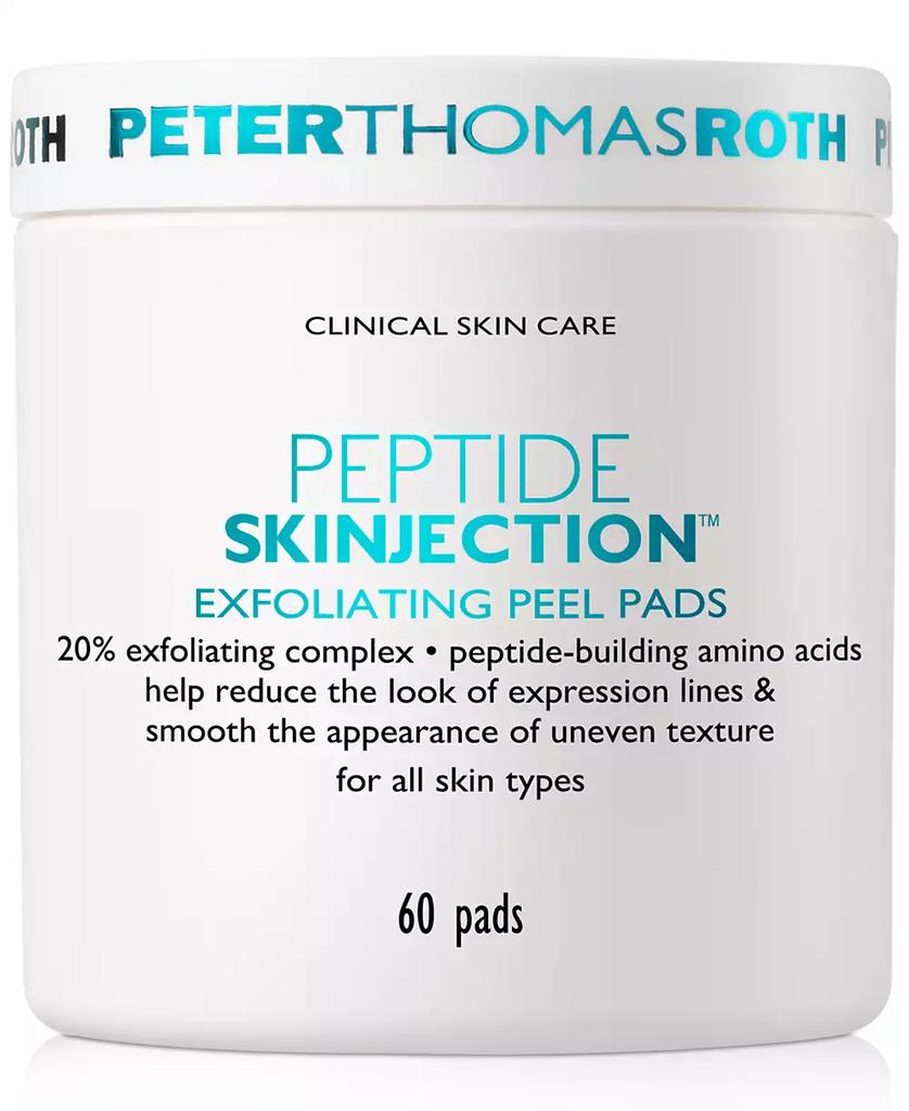 Peter Thomas Roth Peptide Skinjection Exfoliating Peel Pads, 60 pads
