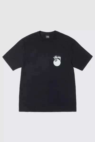 STUSSY Stussy 8 Ball Pigment Dyed Graphic T-Shirt 2