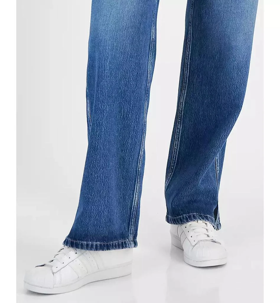 Hugo Boss Women's Soft Stretch Denim Wide-Leg Pants 7