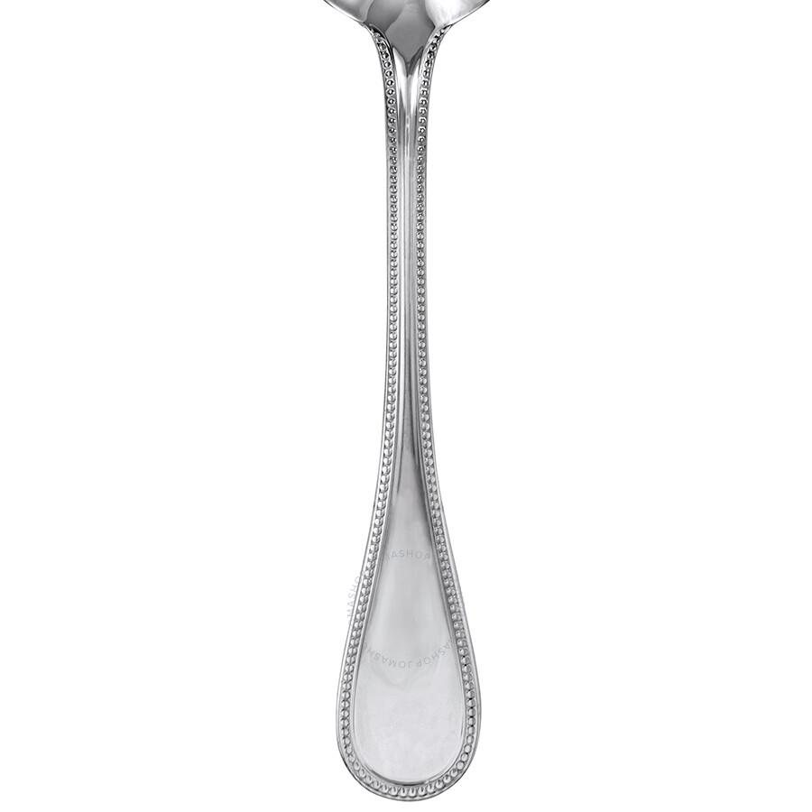 Christofle Sterling Silver Perles Table Spoon 1416-002