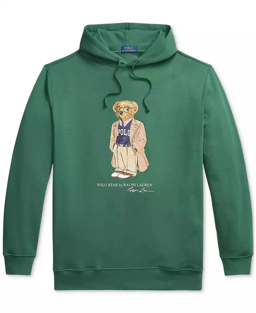 Ralph Lauren Men's Big & Tall Polo Bear Fleece Hoodie 5