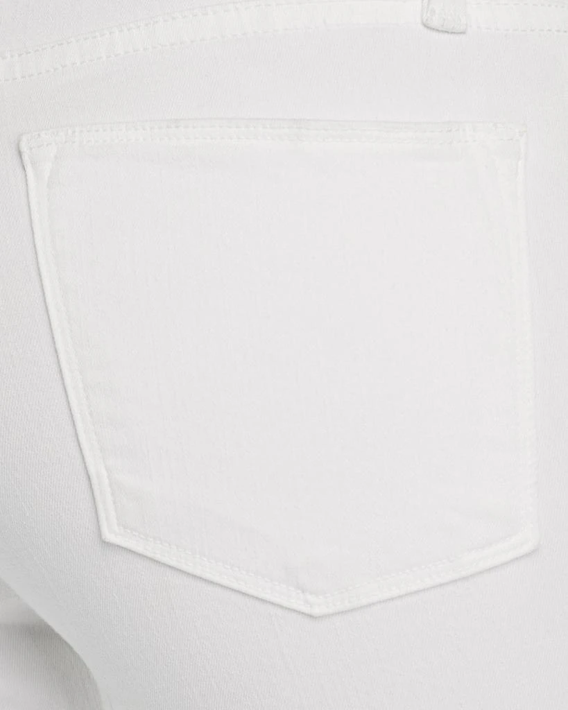 FRAME Le High Rise Straight Ankle Jeans in Blanc 4