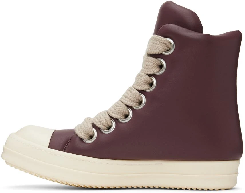 Rick Owens Purple Jumbo Lace Padded Sneakers 3
