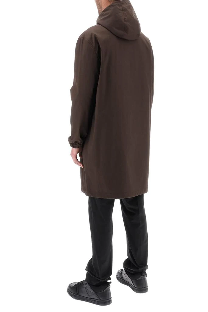 Valentino raincoat with maison valentino rubber label 3