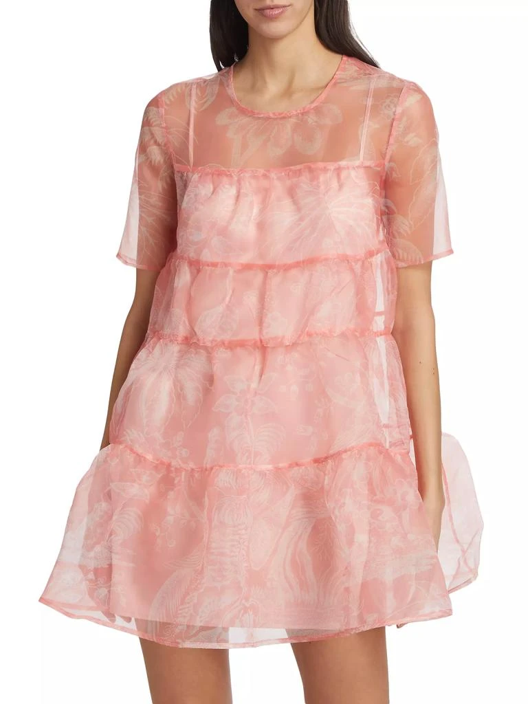 Staud Mini Hyacinth Babydoll Dress 3