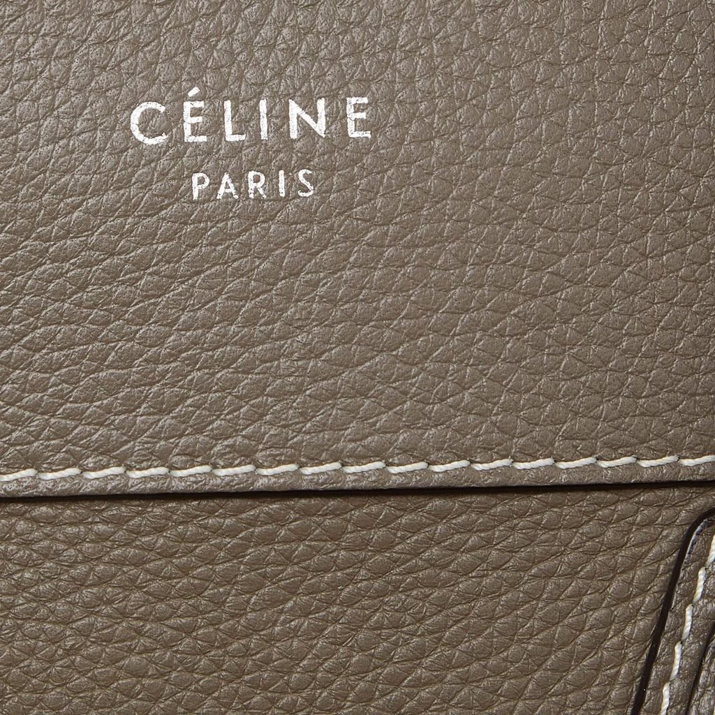 Celine Celine Grey Leather Mini Luggage Tote 9