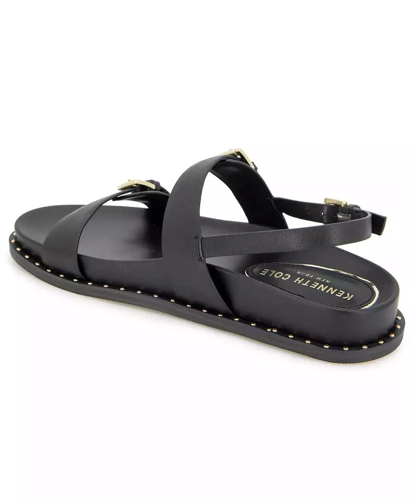 Kenneth Cole Women's Drinity Round Toe Flat Sandals 6