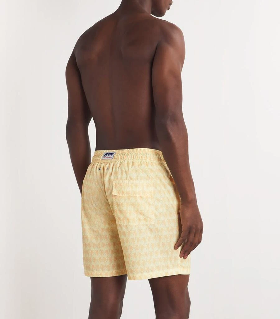 LOVE BRAND & Co. Palm Print Staniel Swim Shorts 4