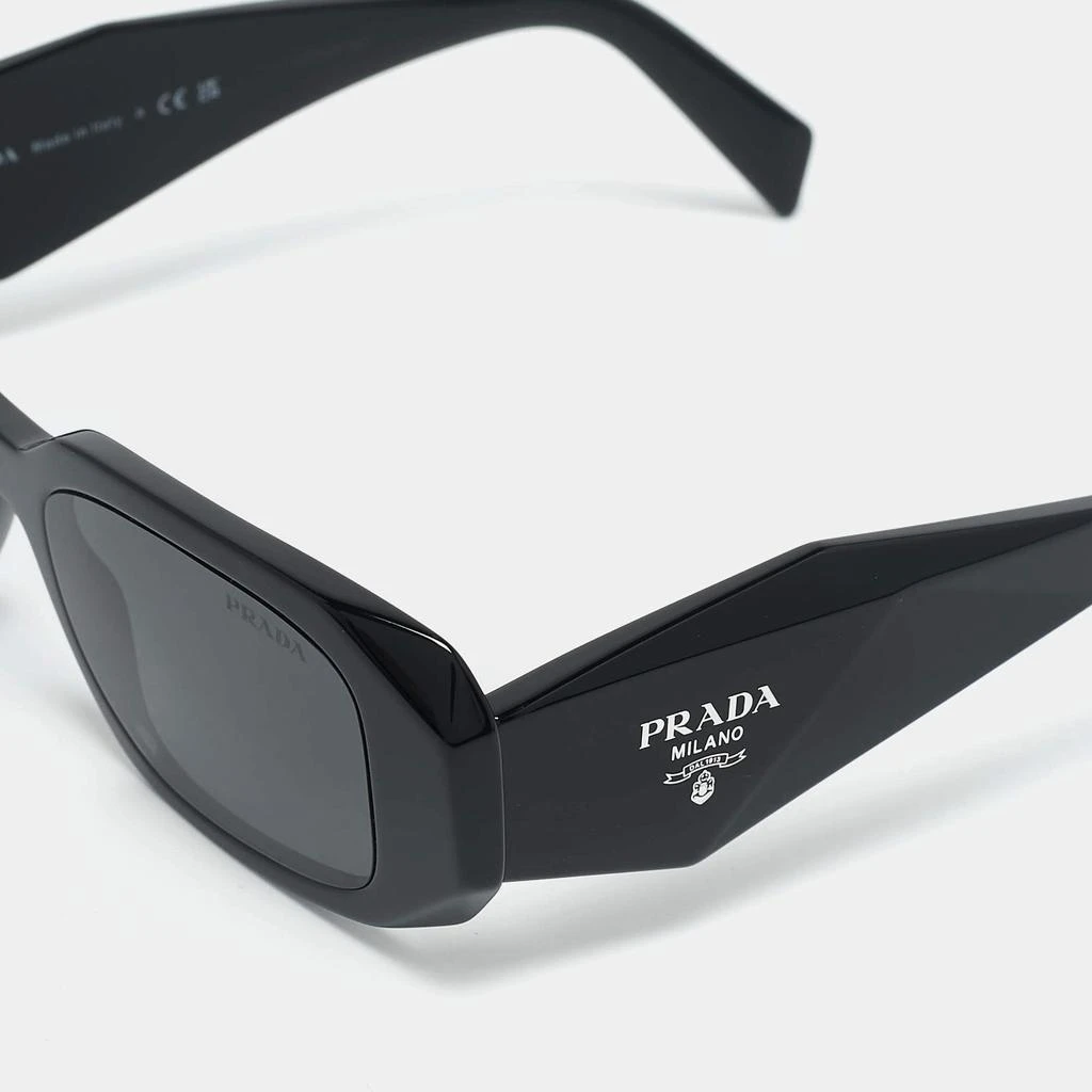 Prada Prada Black SPR17W Symbole Rectangle Sunglasses 2