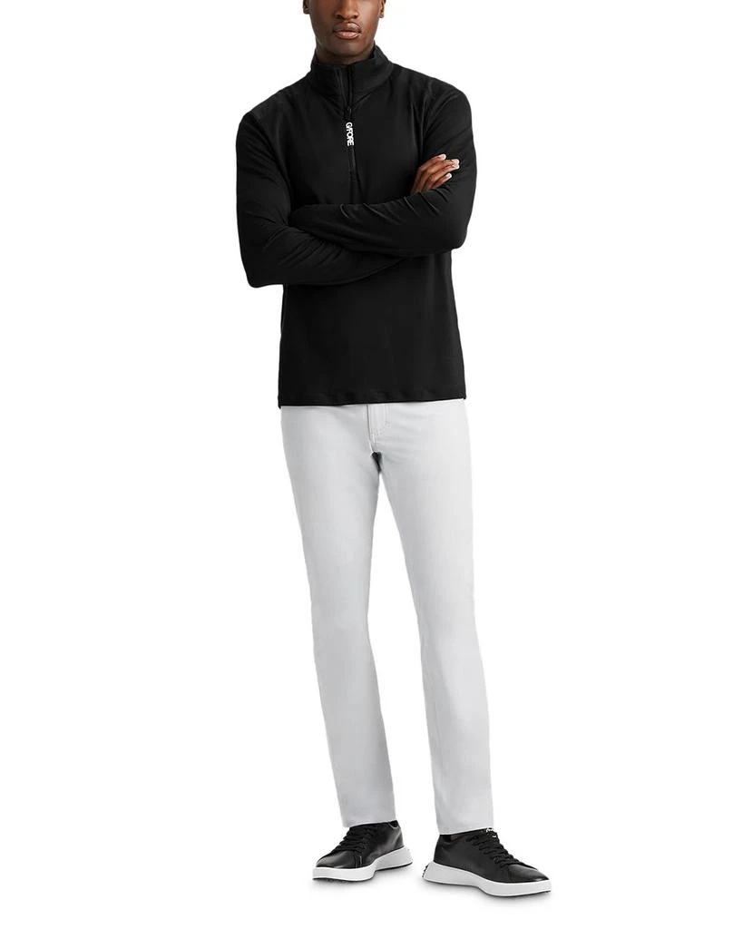 G/FORE Brushed Quarter Zip Tech Tee 4