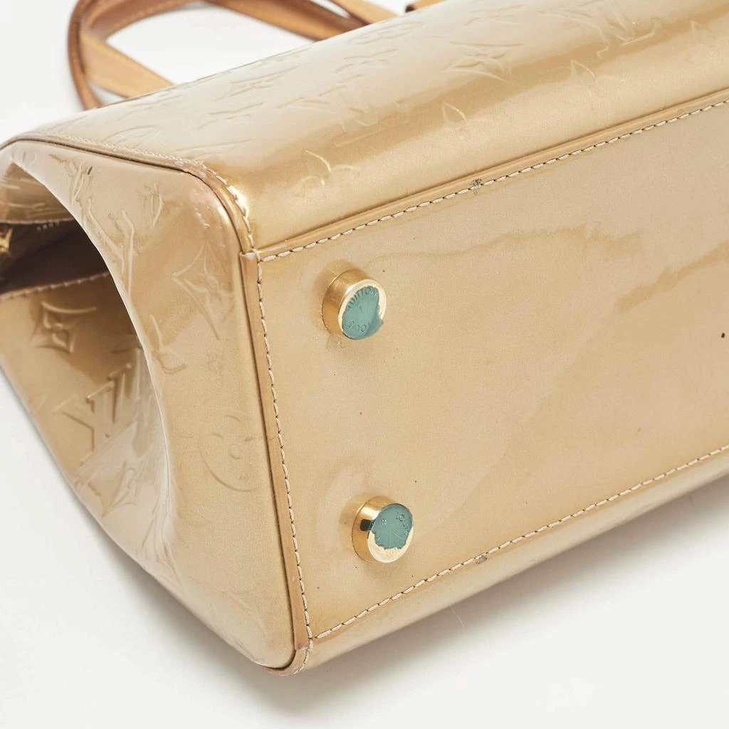 Louis Vuitton Louis Vuitton Beige Poudre Monogram Vernis Brea MM Bag 25