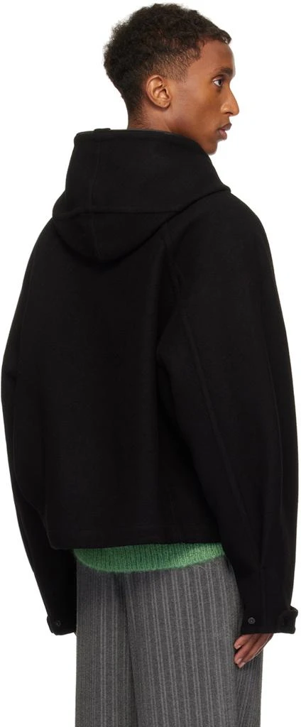 Solid Homme Black Handmade Hoodie Jacket 3