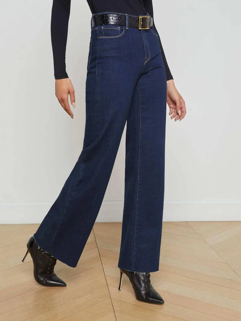 L'Agence L'Agence - Scottie High Rise Wide Leg Jean 2