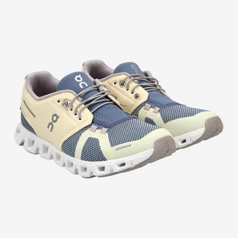 On On Cloud 5 Combo 79-98349 Sneaker Women's Ray Metal Slip-On Running Shoes 3