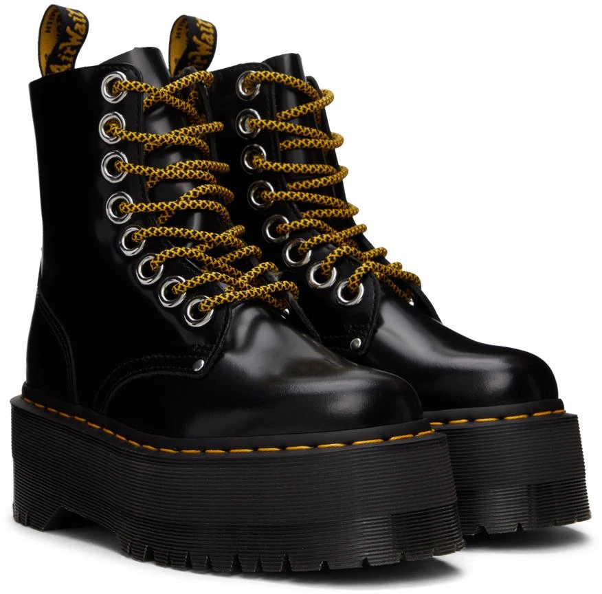 Dr. Martens Black Jadon Max Platform Boots 4