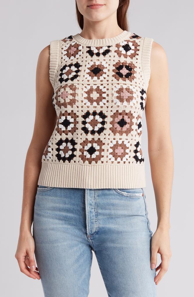 Design History Granny Square Crochet Tank