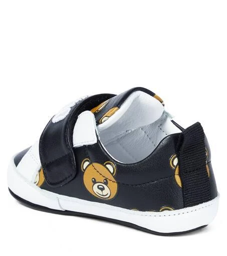 Moschino Baby leather sneakers 2