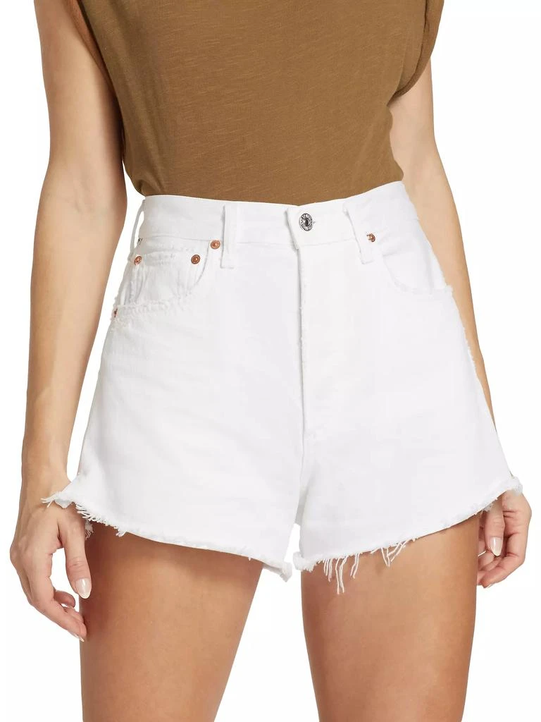 Citizens of Humanity Marlow High-Rise Cut-Off Denim Shorts 3